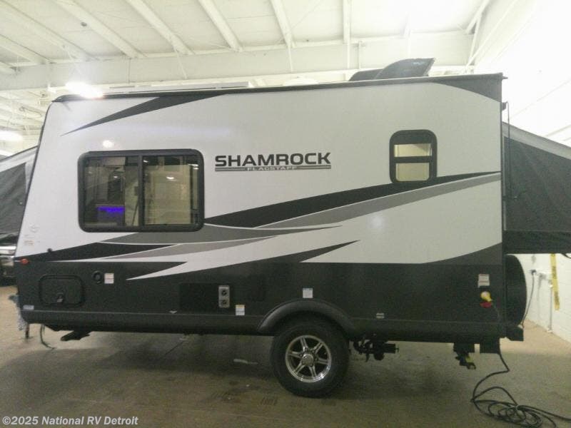 Email now about this 2025 Forest River Flagstaff Shamrock 17E! New 2025 Forest River Flagstaff Shamrock 17E available in Belleville, Michigan