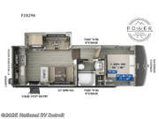 Call now about this 2025 Forest River Flagstaff Classic 282RK! 2025 Forest River Flagstaff Classic 282RK - New Fifth Wheel For Sale by National RV Detroit in Belleville, Michigan features Slideout