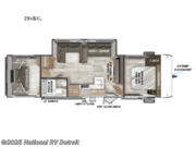 Call now about this 2025 Forest River Salem Cruise Lite 28VBXL! 2025 Forest River Salem Cruise Lite 28VBXL - New Travel Trailer For Sale by National RV Detroit in Belleville, Michigan features Slideout