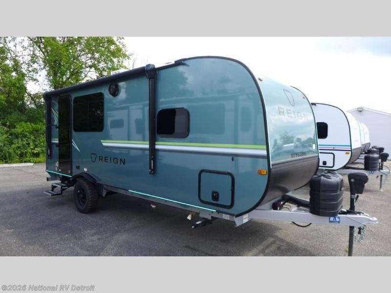 Contact us now about this 2026 Keystone Reign 19RK! 2026 Reign 19RK by Keystone from National RV Detroit in Belleville, Michigan
