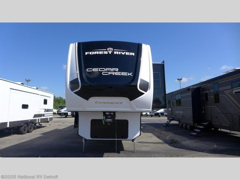 Email now about this 2026 Forest River Cedar Creek Experience 38DB! New 2026 Forest River Cedar Creek Experience 38DB available in Belleville, Michigan
