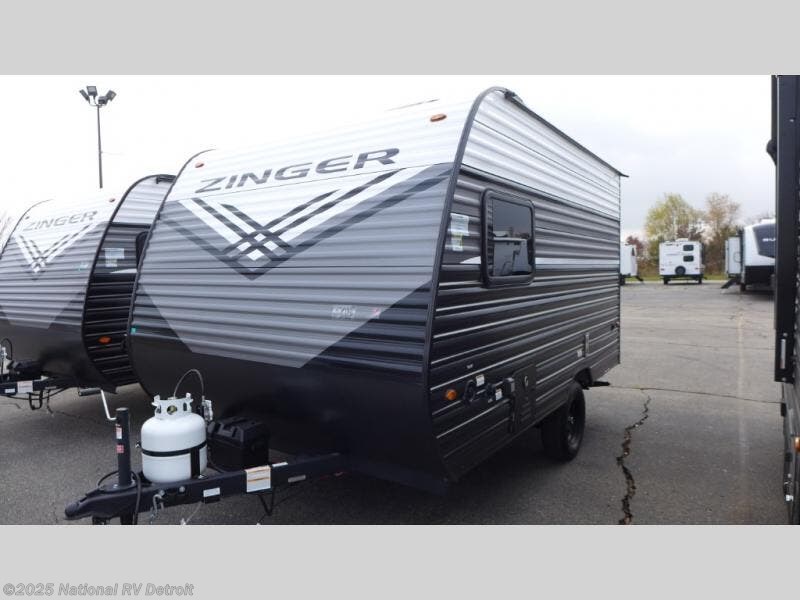 Contact us now about this 2026 CrossRoads Zinger Lite 12BH! 2026 Zinger Lite 12BH by CrossRoads from National RV Detroit in Belleville, Michigan
