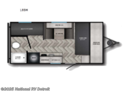 Call now about this 2026 CrossRoads Zinger Lite 12BH! 2026 CrossRoads Zinger Lite 12BH - New Travel Trailer For Sale by National RV Detroit in Belleville, Michigan