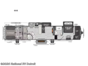 Call now about this 2026 Keystone Raptor 444! 2026 Keystone Raptor 444 - New Toy Hauler For Sale by National RV Detroit in Belleville, Michigan features Slideout