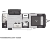 Call now about this 2026 Keystone Sprout 19RKS! 2026 Keystone Sprout 19RKS - New Travel Trailer For Sale by National RV Detroit in Belleville, Michigan features Slideout