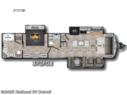 Call now about this 2026 CrossRoads Hampton 372FDB! 2026 CrossRoads Hampton 372FDB - New Destination Trailer For Sale by National RV Detroit in Belleville, Michigan features Slideout