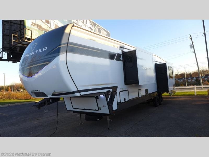 Contact us now about this 2026 Keystone Sprinter 3840LRK! 2026 Sprinter 3840LRK by Keystone from National RV Detroit in Belleville, Michigan