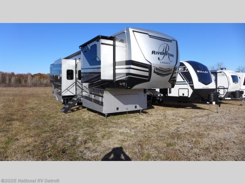 Contact us now about this 2026 Forest River RiverStone 421FK! 2026 RiverStone 421FK by Forest River from National RV Detroit in Belleville, Michigan