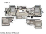 Call now about this 2026 Forest River Sandpiper Destination Trailers 41DUPLEX! 2026 Forest River Sandpiper Destination Trailers 41DUPLEX - New Destination Trailer For Sale by National RV Detroit in Belleville, Michigan features Slideout