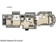 Call now about this 2026 Forest River Cedar Creek Cottage Fifth Wheels 413FWC! 2026 Forest River Cedar Creek Cottage Fifth Wheels 413FWC - New Fifth Wheel For Sale by National RV Detroit in Belleville, Michigan features Slideout