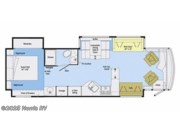 Contact us now about this 2013 Itasca Meridian 36M! Floorplan of 2013 Itasca Meridian 36M
