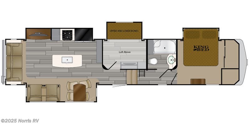 Contact us now about this 2018 Heartland Bighorn Traveler BHTR 39 MB! Floorplan of 2018 Heartland Bighorn Traveler BHTR 39 MB