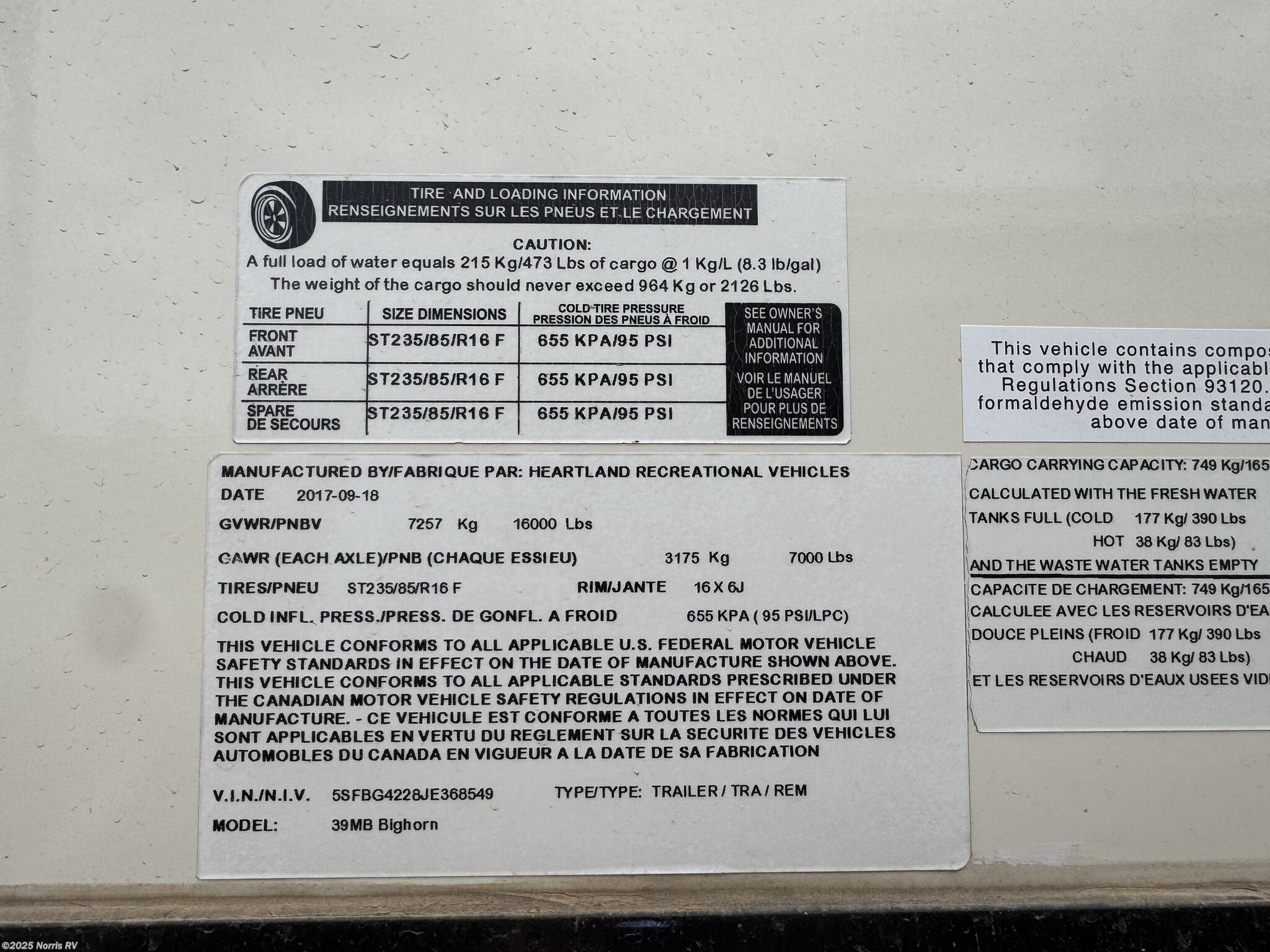 Used 2018 Heartland Bighorn Traveler BHTR 39 MB available in Casa Grande, Arizona