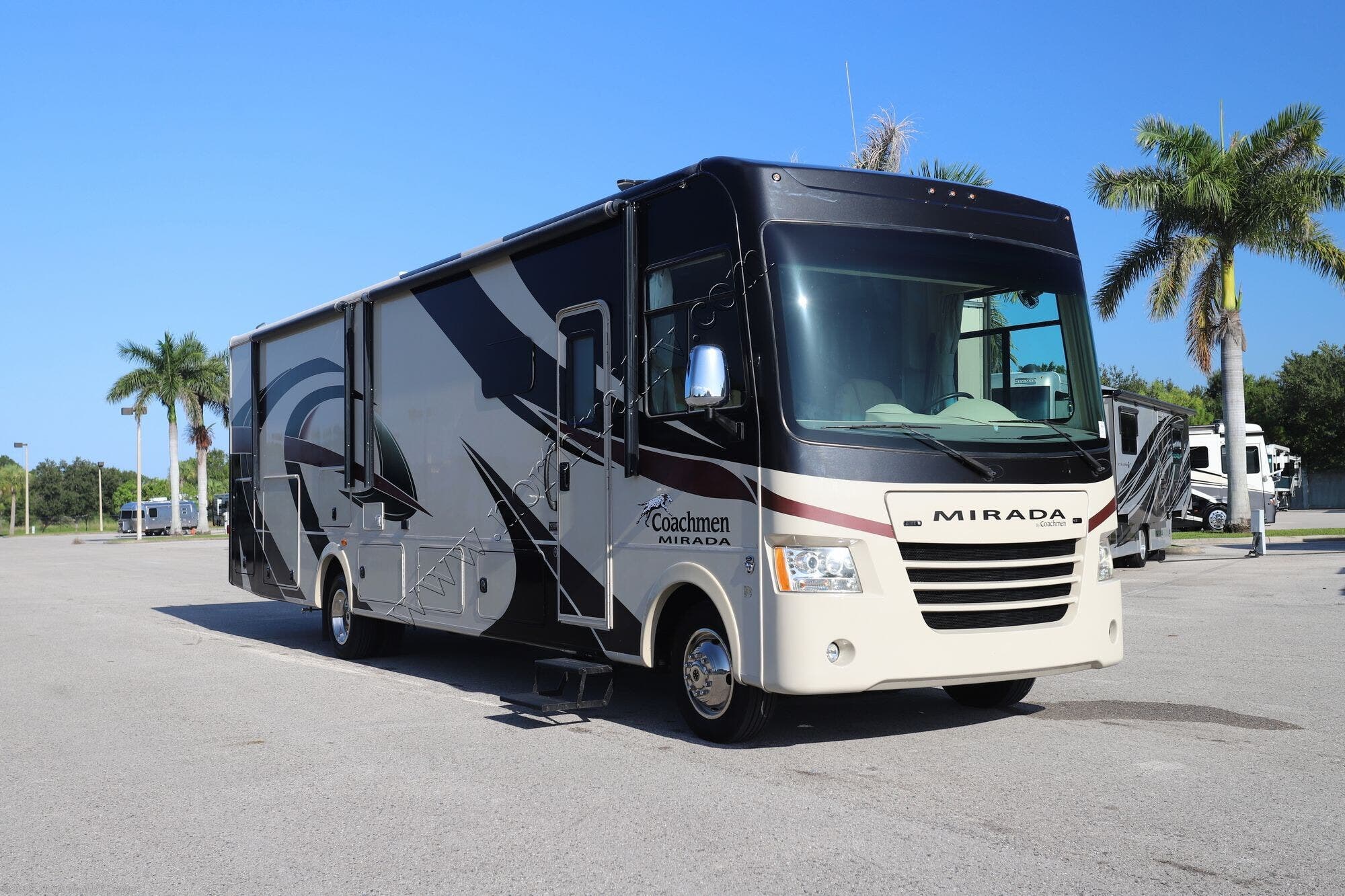 Call now about this 2019 Coachmen Mirada 35LS! 2019 Coachmen Mirada 35LS - Used Class A For Sale by North Trail RV Center in Fort Myers, Florida