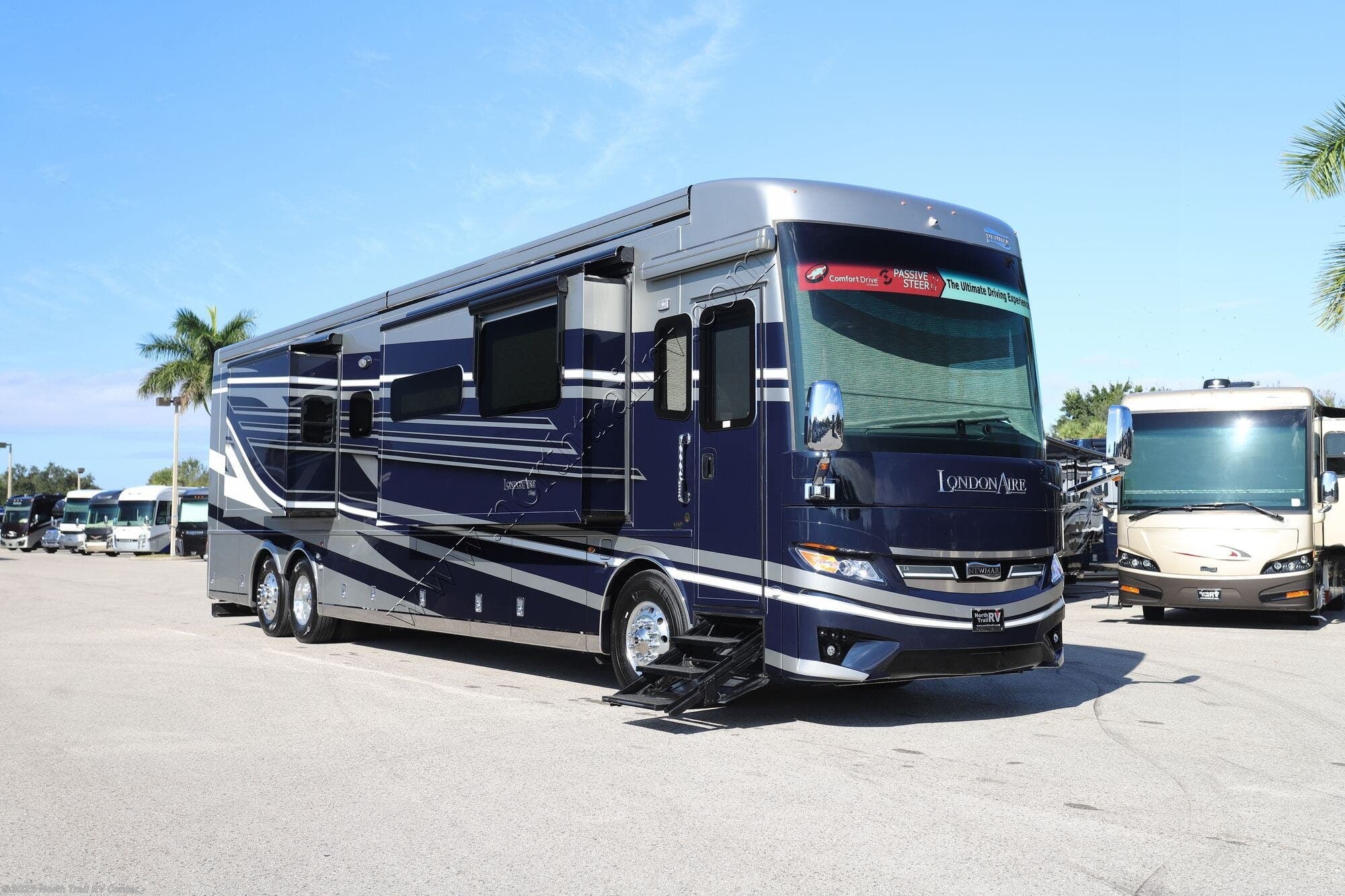 Call now about this 2026 Newmar London Aire 4569! 2026 Newmar London Aire 4569 - New Class A For Sale by North Trail RV Center in Fort Myers, Florida