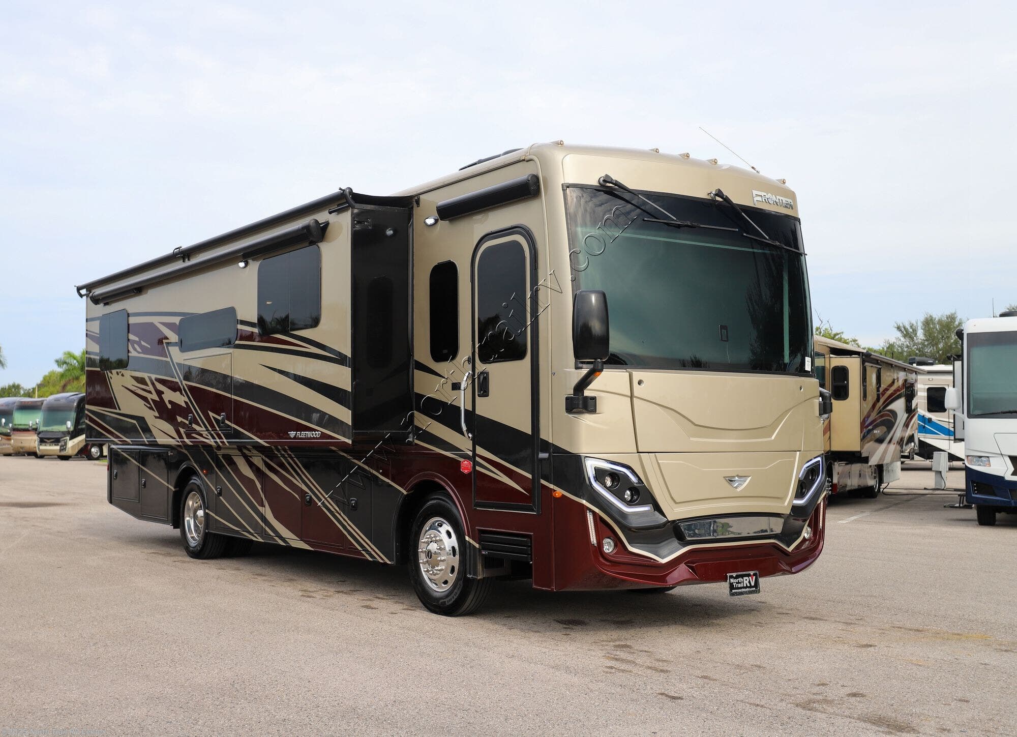 Call now about this 2024 Fleetwood Frontier 34GT! 2024 Fleetwood Frontier 34GT - Used Class A For Sale by North Trail RV Center in Fort Myers, Florida
