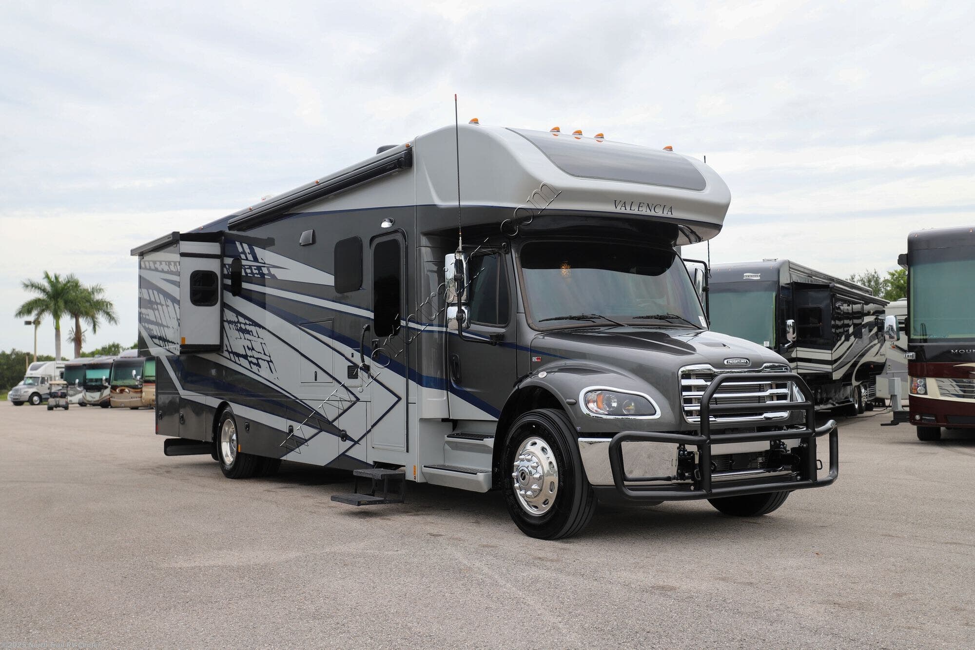 Call now about this 2024 Renegade RV Valencia 38RB! 2024 Renegade RV Valencia 38RB - Used Super C For Sale by North Trail RV Center in Fort Myers, Florida