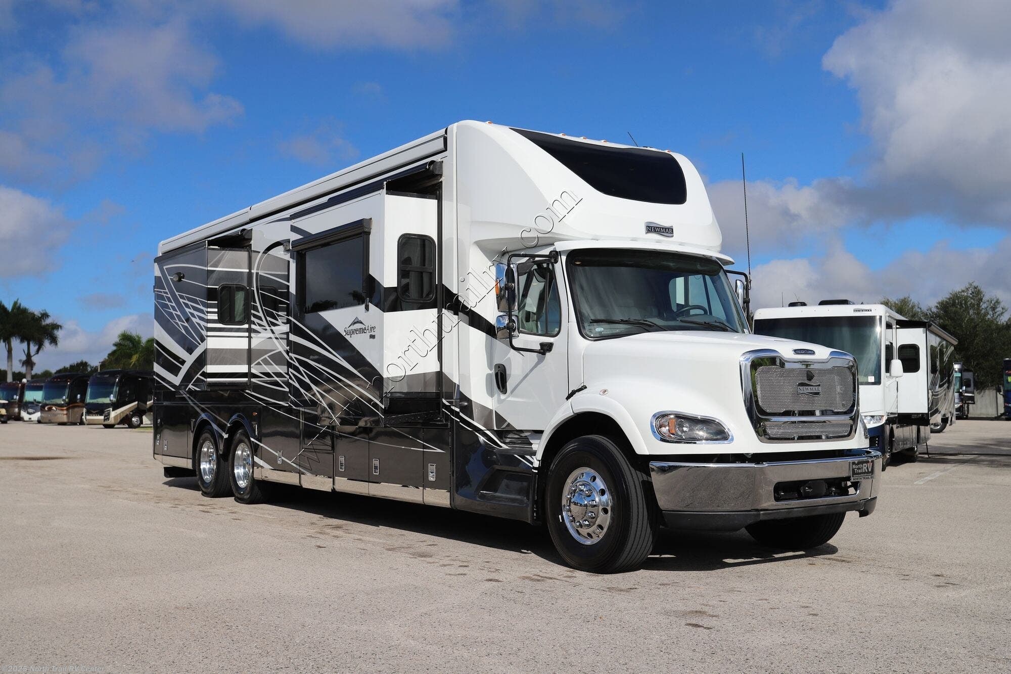 Call now about this 2023 Newmar Supreme Aire 4051! 2023 Newmar Supreme Aire 4051 - Used Super C For Sale by North Trail RV Center in Fort Myers, Florida
