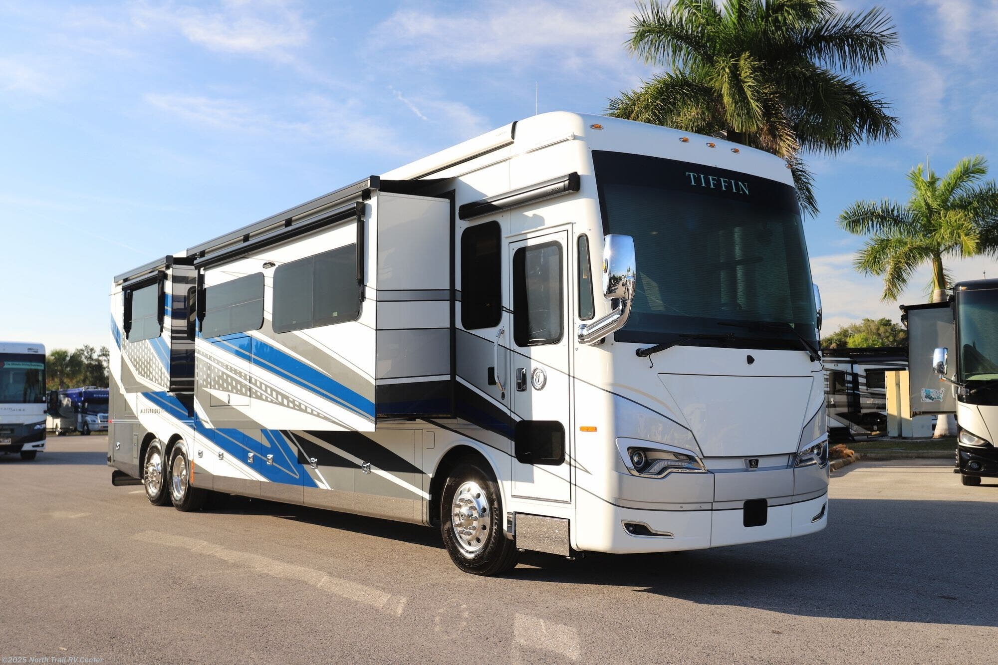 Call now about this 2025 Tiffin Allegro Bus 45FP! 2025 Tiffin Allegro Bus 45FP - Used Class A For Sale by North Trail RV Center in Fort Myers, Florida