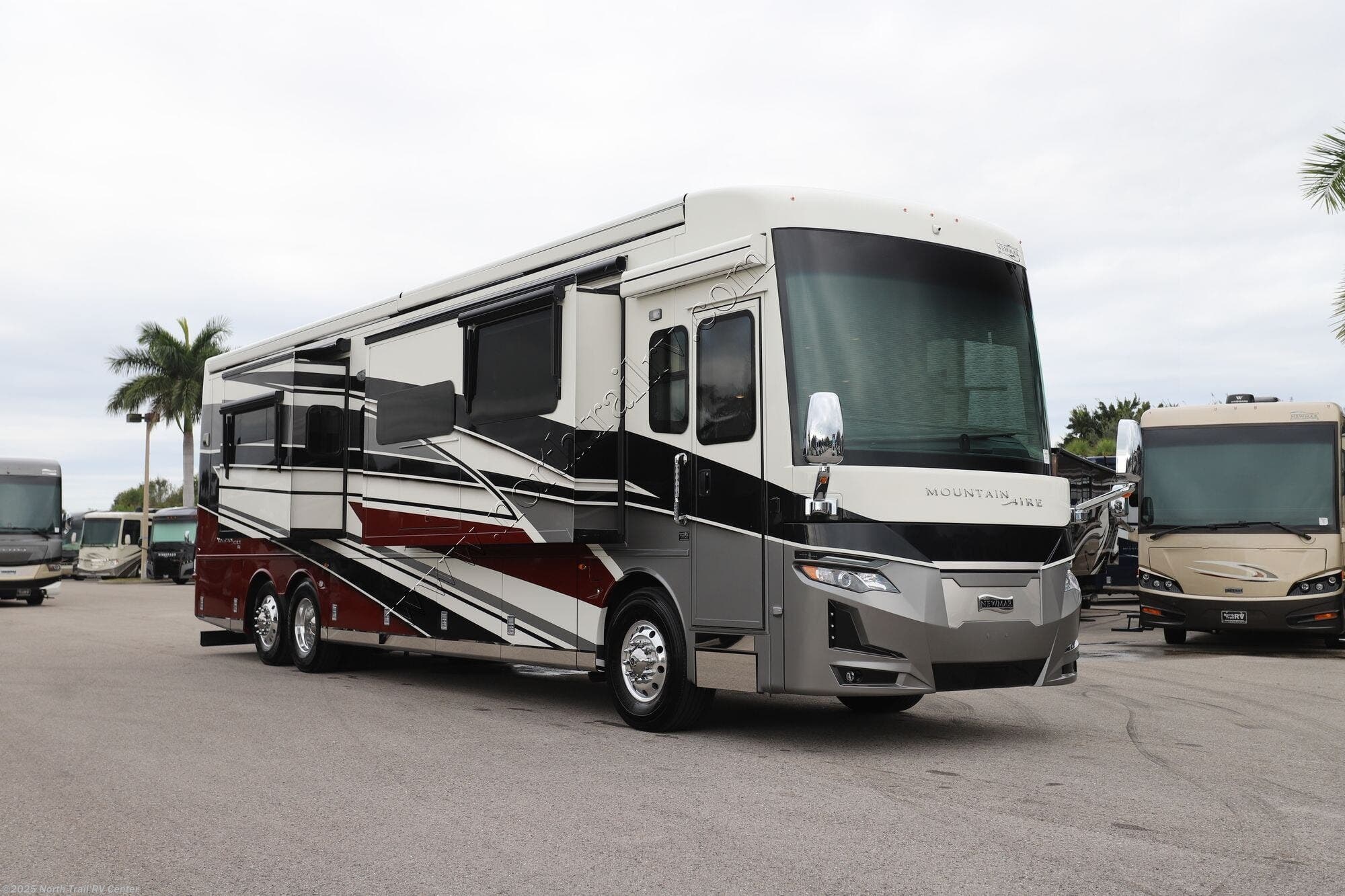 Call now about this 2025 Newmar Mountain Aire 4118! 2025 Newmar Mountain Aire 4118 - Used Class A For Sale by North Trail RV Center in Fort Myers, Florida
