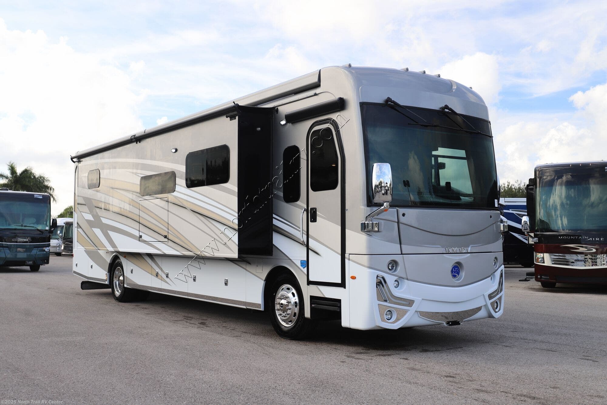 Call now about this 2024 Holiday Rambler Armada 40M! 2024 Holiday Rambler Armada 40M - Used Class A For Sale by North Trail RV Center in Fort Myers, Florida