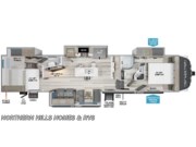 Call now about this 2025 Grand Design Reflection 362TBS! Floorplan of 2025 Grand Design Reflection 362TBS