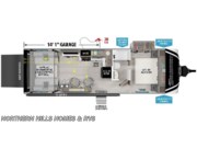 Call now about this 2025 Grand Design Momentum G-Class 27G! Floorplan of 2025 Grand Design Momentum G-Class 27G