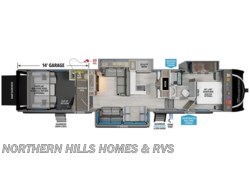 Stock Image for 2025 Grand Design M-Class 395MS (options and colors may vary) 2025 Grand Design Momentum M-Class 395MS - New Toy Hauler for sale by Northern Hills Homes and RV's in Whitewood, South Dakota