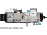 Call now about this 2025 Grand Design Momentum G-Class 25G! Floorplan of 2025 Grand Design Momentum G-Class 25G