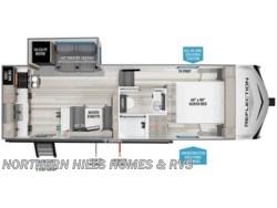 Stock Image for 2025 Grand Design 22RK (options and colors may vary) 2025 Grand Design Reflection 100 Series 22RK - New Fifth Wheel for sale by Northern Hills Homes and RV's in Whitewood, South Dakota