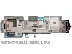 Stock Image for 2025 Grand Design 388MBS (options and colors may vary) 2025 Grand Design Solitude 388MBS - New Fifth Wheel for sale by Northern Hills Homes and RV's in Whitewood, South Dakota