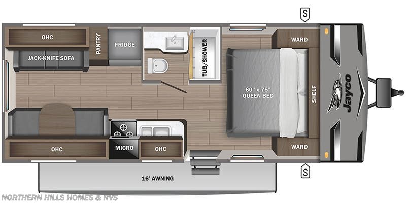 Stock Image for 2023 Jayco 212QBW (options and colors may vary)