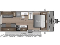 Stock Image for 2023 Jayco 212QBW (options and colors may vary) 2023 Jayco Jay Flight 212QBW - Used Travel Trailer for sale by Northern Hills Homes and RV's in Whitewood, South Dakota