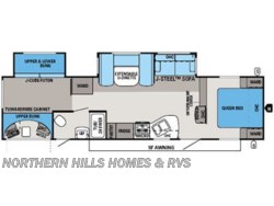 Stock Image for 2014 Jayco 314 BHDS (options and colors may vary) 2014 Jayco Eagle - Used Travel Trailer for sale by Northern Hills Homes and RV's in Whitewood, South Dakota