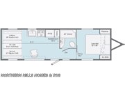 Call now about this 2020 Winnebago Spyder 23FB! Floorplan of 2020 Winnebago Spyder 23FB