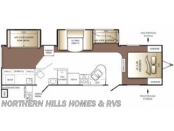 Stock Image for 2011 Keystone 312BH (options and colors may vary) 2011 Keystone Outback 312BH - Used Travel Trailer for sale by Northern Hills Homes and RV's in Whitewood, South Dakota