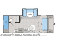 Stock Image for 2016 Jayco 23BHM (options and colors may vary) 2016 Jayco Jay Feather 23BHM - Used Travel Trailer for sale by Northern Hills Homes and RV's in Whitewood, South Dakota