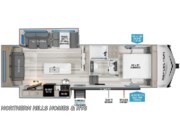 Call now about this 2026 Grand Design Reflection 100 Series 28RL! Floorplan of 2026 Grand Design Reflection 100 Series 28RL