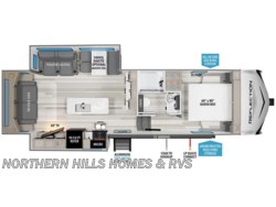 Stock Image for 2026 Grand Design 28RL (options and colors may vary) 2026 Grand Design Reflection 100 Series 28RL - New Fifth Wheel for sale by Northern Hills Homes and RV's in Whitewood, South Dakota