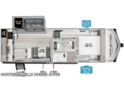 Call now about this 2026 Grand Design Reflection 100 Series 22RK! Floorplan of 2026 Grand Design Reflection 100 Series 22RK