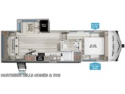 Call now about this 2026 Grand Design Reflection 100 Series 24RL! Floorplan of 2026 Grand Design Reflection 100 Series 24RL