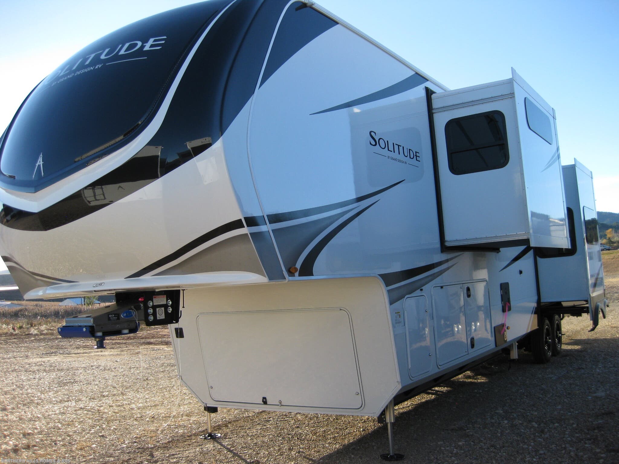 Contact us now about this 2026 Grand Design Solitude 417KB! 2026 Solitude 417KB by Grand Design from Northern Hills Homes and RV's in Whitewood, South Dakota