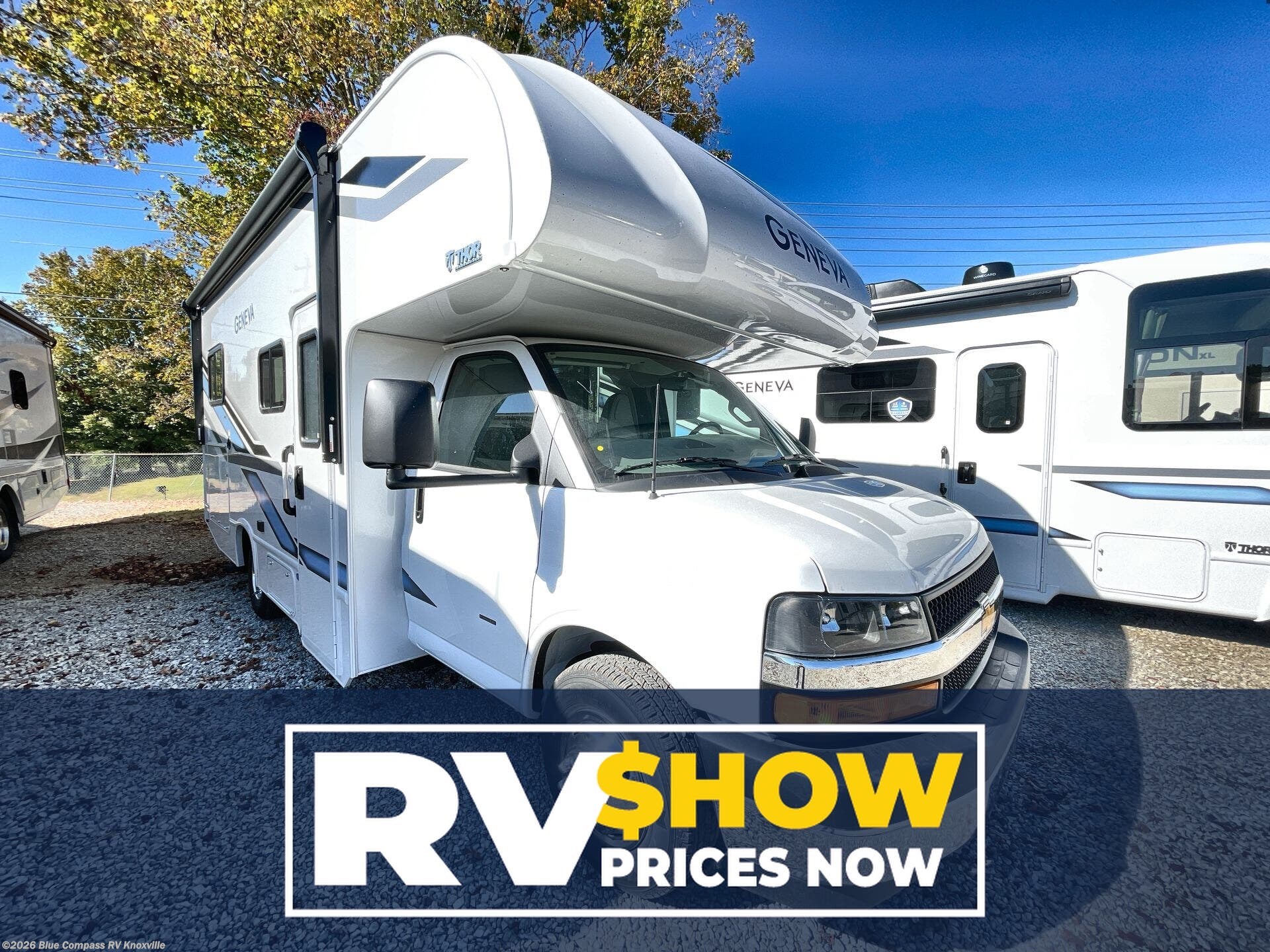 Email now about this 2026 Thor Motor Coach Geneva 21VT Chevy! New 2026 Thor Motor Coach Geneva 21VT Chevy available in Louisville, Tennessee