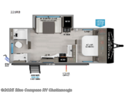 Call now about this 2025 Grand Design Transcend Xplor 22RBX! 2025 Grand Design Transcend Xplor 22RBX - New Travel Trailer For Sale by Blue Compass RV Chattanooga in Ringgold, Georgia features Slideout