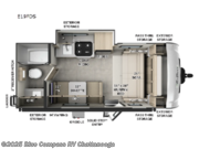 Call now about this 2025 Forest River Flagstaff E-Pro E19FDS! 2025 Forest River Flagstaff E-Pro E19FDS - New Travel Trailer For Sale by Blue Compass RV Chattanooga in Ringgold, Georgia features Slideout