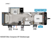 Call now about this 2025 Grand Design Transcend 245RLT! 2025 Grand Design Transcend 245RLT - New Travel Trailer For Sale by Blue Compass RV Chattanooga in Ringgold, Georgia features Slideout