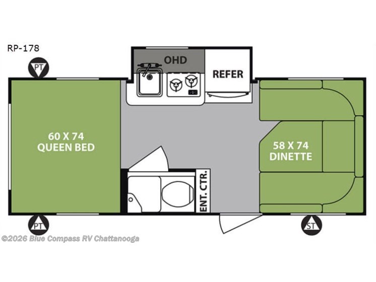 Email now about this 2018 Forest River R Pod RP-178! Used 2018 Forest River R Pod RP-178 available in Ringgold, Georgia