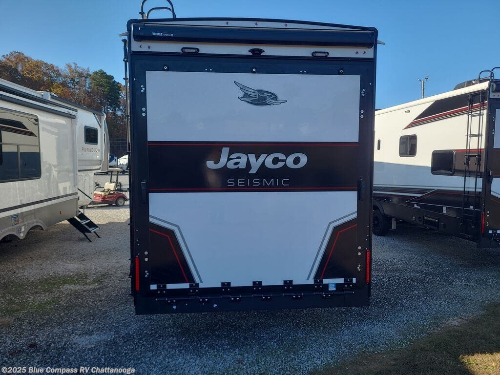 Contact us now about this 2026 Jayco Seismic 395! 2026 Seismic 395 by Jayco from Blue Compass RV Chattanooga in Ringgold, Georgia