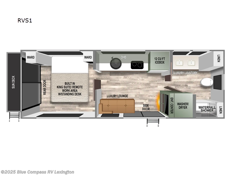 Call now about this 2024 Forest River No Boundaries RV Suite RVS1! 2024 Forest River No Boundaries RV Suite RVS1 - New Travel Trailer For Sale by Blue Compass RV Lexington in Georgetown, Kentucky
