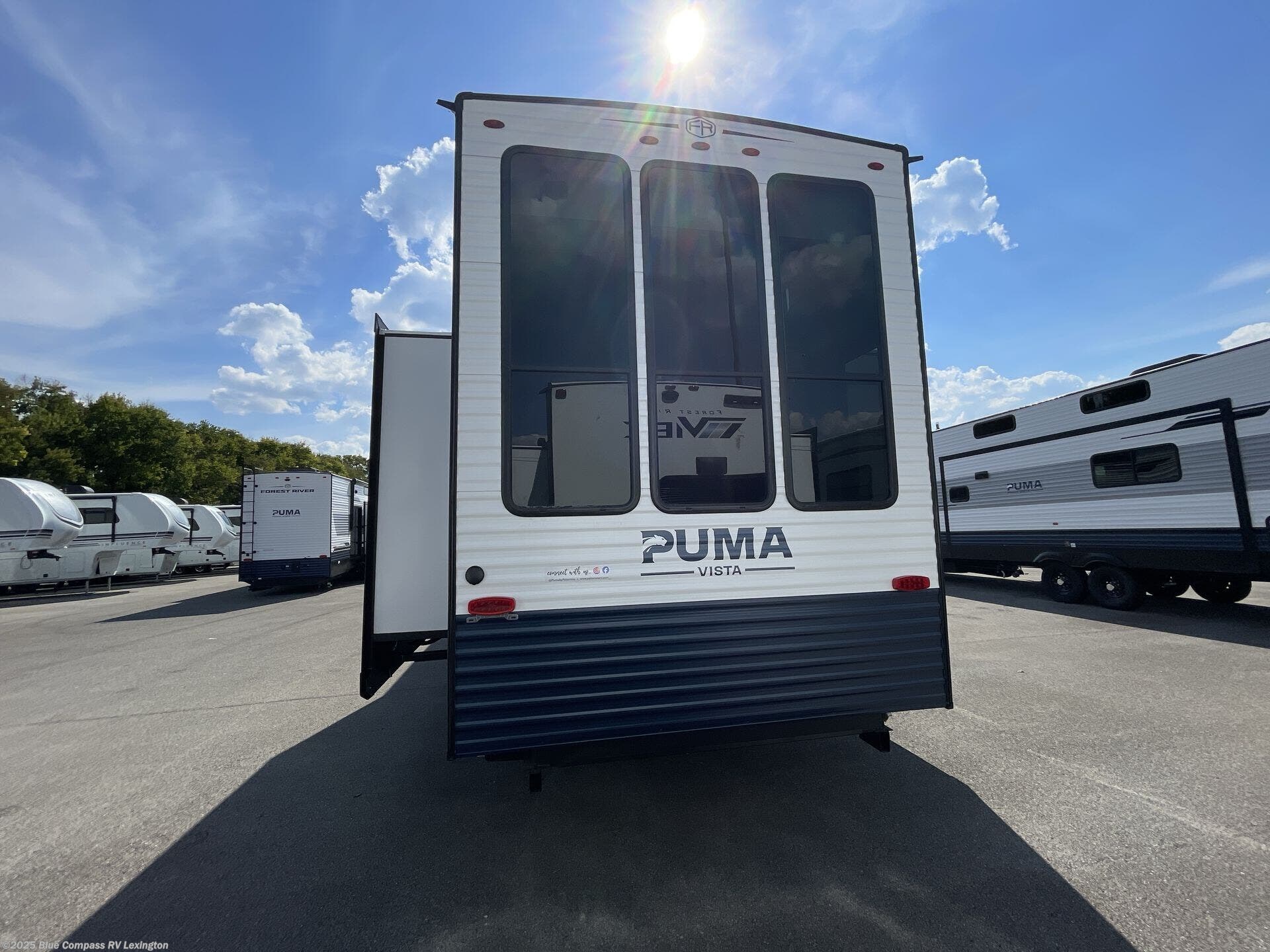 Contact us now about this 2026 Forest River Puma Vista 401RLFT! 2026 Puma Vista 401RLFT by Forest River from Blue Compass RV Lexington in Georgetown, Kentucky